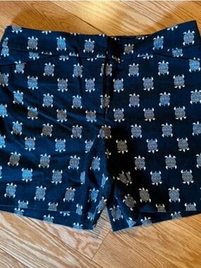 LOFT Navy Shorts with Turtles size 8